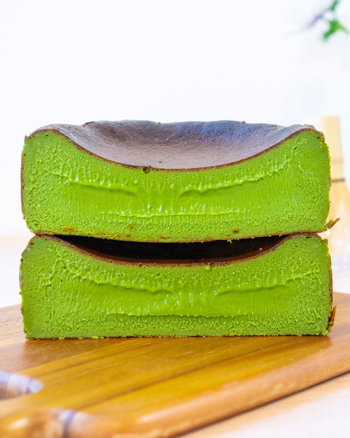 Matcha Basque Cheesecake