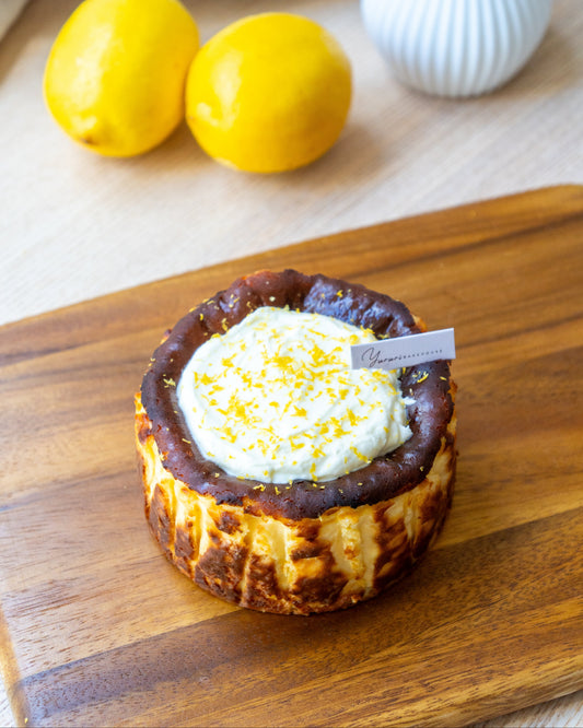 Lemon Basque Cheesecake
