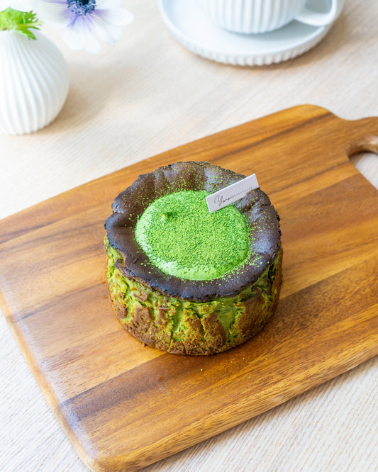 Matcha Basque Cheesecake